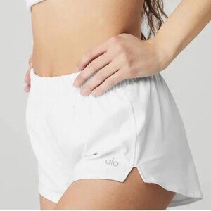 ALO Yoga White Dolphin Shorts small